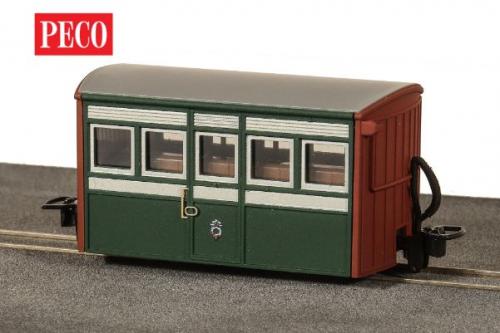 GR-551 Peco OO-9 FR Bug Box Coach, 1st Class, Early Preservation